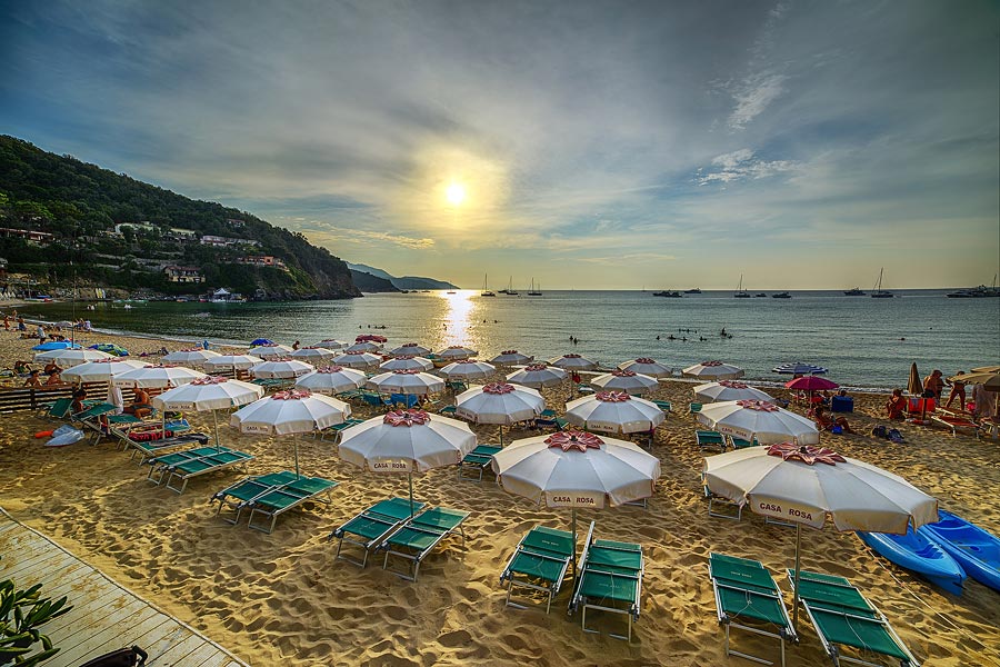 Hotel Casa Rosa auf der Insel Elba am Biodola Strand