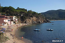 Spiaggia del Forno, comune di Portoferraio, Elba